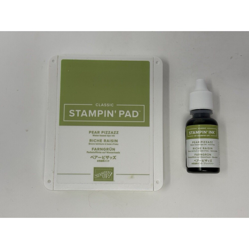 Stampin Up Classic Stampin Pad Pear Pizzazz Ink Pad Refill